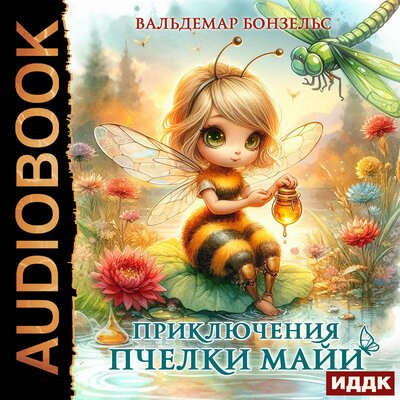 Обложка: Вальдемар Бонзельс. «Приключения пчелки Майи»