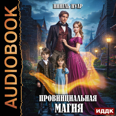 Обложка: Нинель Нуар. «Магия большого города. Книга 4. Провинциальная магия»