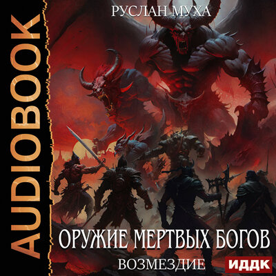 Обложка: Руслан Муха. «Оружие мертвых Богов. Книга 4. Возмездие»