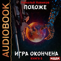 Обложка: Николай Новиков. «Похоже, я доигрался. Книга 5. Похоже, игра окончена»