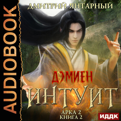 Обложка: Янтарный Дмитрий. «Дэмиен. Интуит. Арка 2. Книга 2»