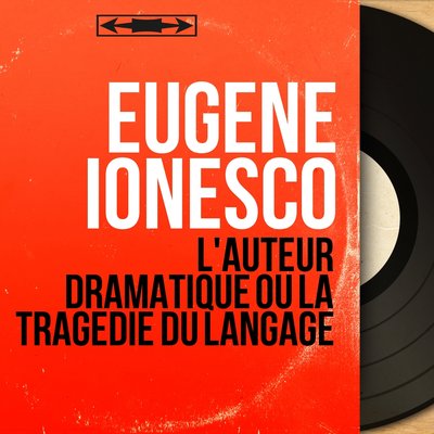 Обложка: L'auteur dramatique ou la tragédie du langage