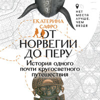 Обложка: Екатерина Сафро. «От Норвегии до Перу. История одного почти кругосветного путешествия»