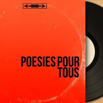 Обложка: Poésies pour tous