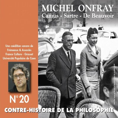 Обложка: Contre-histoire de la philosophie, vol. 20-1 : Camus, Sartre, De Beauvoir