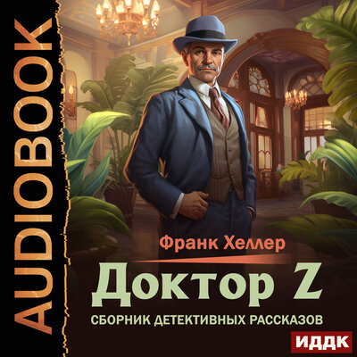 Обложка: Франк Хеллер. «Доктор Z. Сборник детективных рассказов»