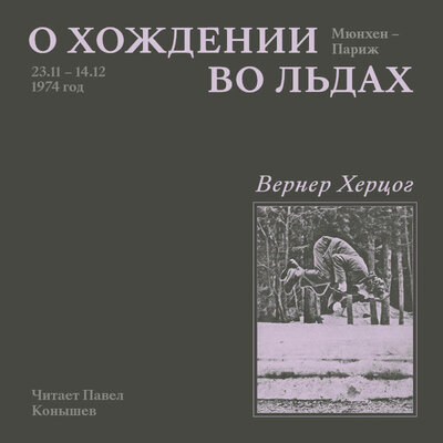 Обложка: Вернер Херцог. «О хождении во льдах»