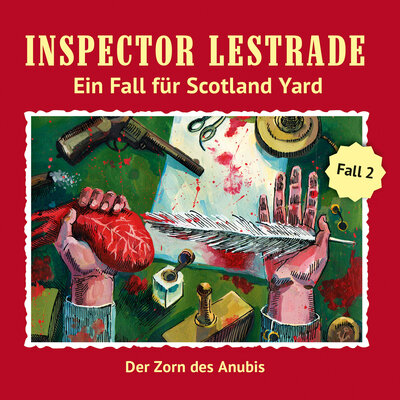 Обложка: Ein Fall für Scotland Yard,Fall 2: Der Zorn des Anubis
