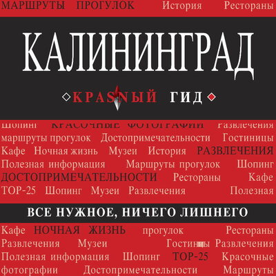 Обложка: Владимир Головин. «Калининград. Путеводитель»