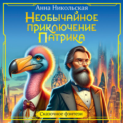 Обложка: Анна Никольская. «Необычайное приключение Патрика»