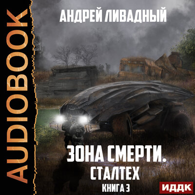 Обложка: Ливадный Андрей. «Зона Смерти. Книга 3. Сталтех»