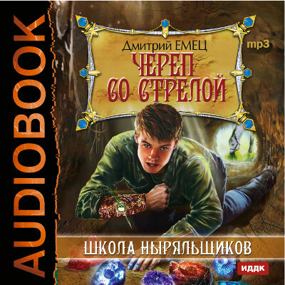 Обложка: Емец Дмитрий Александрович. «ШНыр. Книга 6. Череп со стрелой»