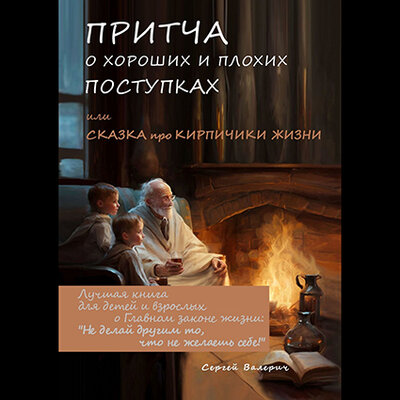 Обложка: Сергей Валерич. «Притча о хороших и плохих поступках»