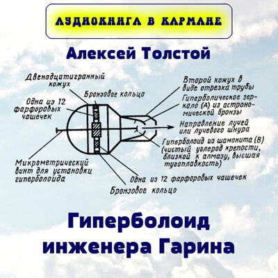 Обложка: Алексей Толстой - Гиперболоид инженера Гарина