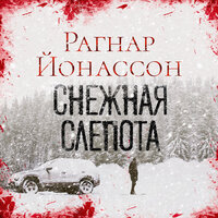 Обложка: Рагнар Йонассон. «Снежная слепота»