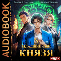 Обложка: Андрей Ткачев, Георгий Сомхиев. «Младший сын князя. Книга 5»