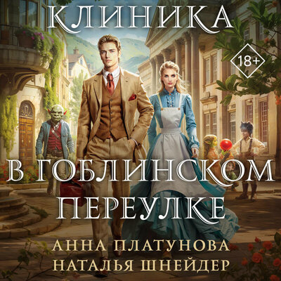 Обложка: Анна Платунова, Наталья Шнейдер. «Клиника в Гоблинском переулке»