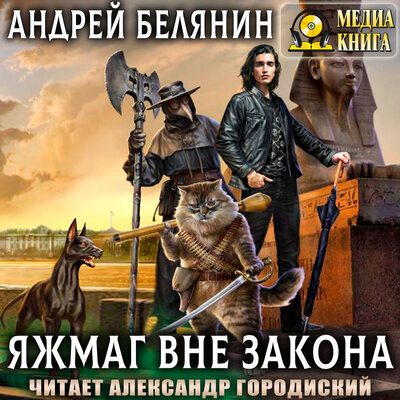 Обложка: Андрей Белянин. «Яжмаг вне закона. Серия „Яжмаг“. Книга #2.»