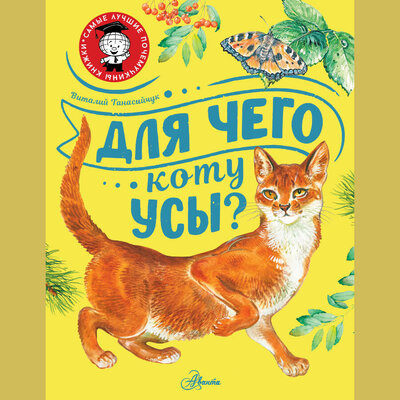 Обложка: Виталий Танасийчук. «Для чего коту усы?»