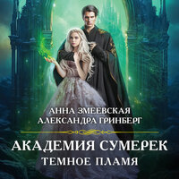 Обложка: Анна Змеевская, Александра Гринберг. «Академия сумерек. Темное пламя»