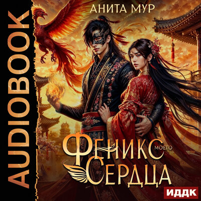 Обложка: Анита Мур. «Дар Небес. Книга 4. Феникс моего сердца»