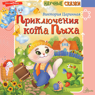 Обложка: Виктория Анатольевна Царинная. «Приключения кота Пыха»