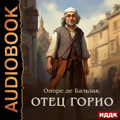 Обложка: Оноре де Бальзак. «Отец Горио»