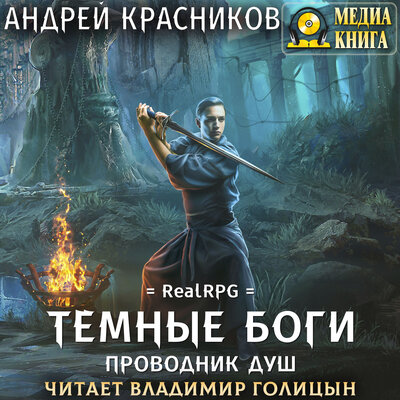 Обложка: Андрей Красников. «Темные боги. Проводник душ. Серия "Темные боги". Книга #1»