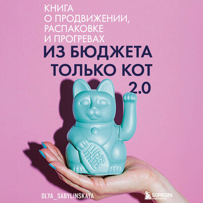 Обложка: Оля Сабылинская. «Из бюджета только кот 2.0»