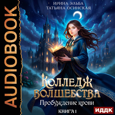 Обложка: Ирина Эльба, Татьяна Осинская. «Колледж волшебства. Книга 1. Пробуждение крови»