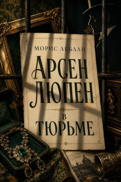 Обложка: Арсен Люпен в тюрьме