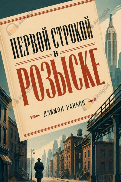 Обложка: Первой строкой в розыске