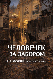 Обложка: Человечек за забором