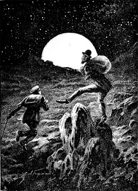 Обложка: На Луне