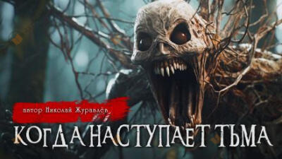 Обложка: Когда наступает тьма