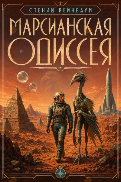 Обложка: Марсианская одиссея