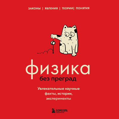 Обложка: Валерия Черепенчук. «Физика без преград. Увлекательные научные факты, истории, эксперименты»