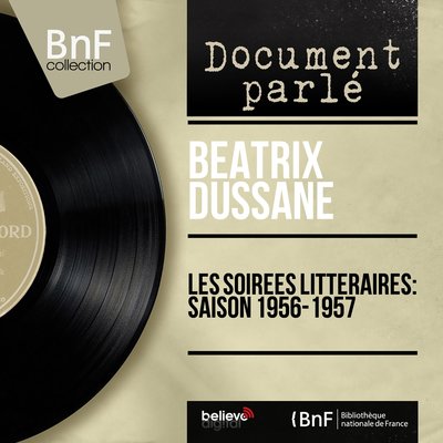 Обложка: Les soirées littéraires: saison 1956-1957