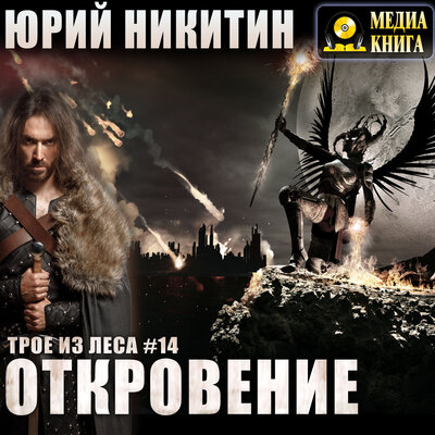 Обложка: Юрий Никитин. «Откровение. Серия "Трое из леса". Книга #14»