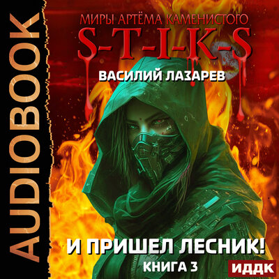 Обложка: Василий Лазарев. «Миры Артёма Каменистого. S-T-I-K-S. И пришёл Лесник! Книга 3»