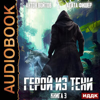Обложка: Антон Войтов, Агата Фишер. «Герой из тени. Книга 3»