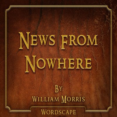 Обложка: News from Nowhere (By William Morris)