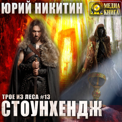 Обложка: Юрий Никитин. «Стоунхендж. Серия "Трое из леса". Книга #13»